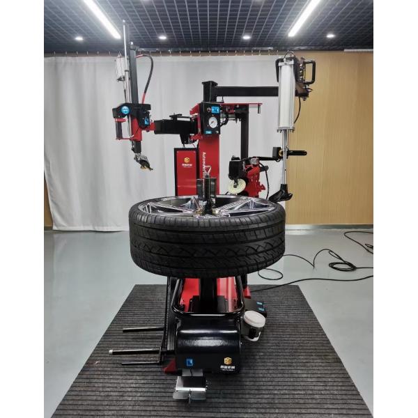 Full Auto Tire Changer 8 - 10 Bar Car Wheel Changer With Left Side Asist Arm