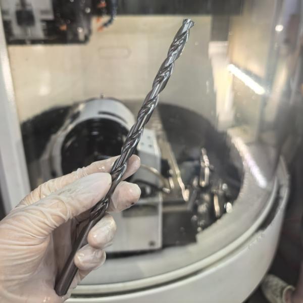 CNC Carbide Deep Hole Drill Wear Resistance For Precision Parts Drilling