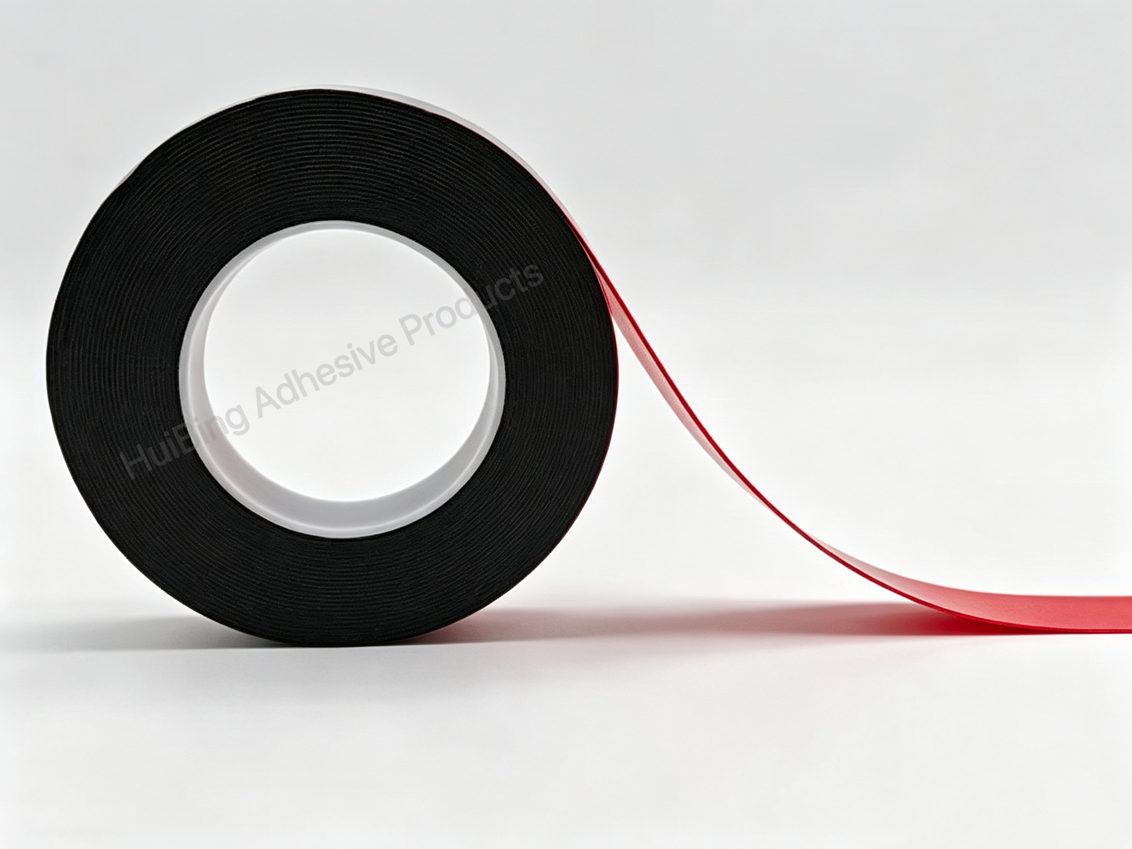 500μm Thickness Double Sided Foam Tape with High Initial Adhesion and Acrylic Adhesive for Electronic Bonding