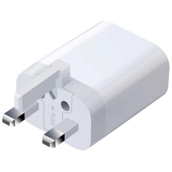 20W Type C Fast Charger with UK Plug for Phones