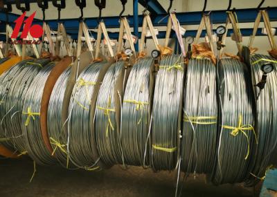 ERW Copper Zinc Coated 0.45mm Steel Tube Coil Salt Spray Testing 72h 120h