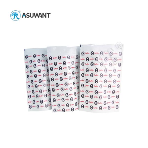 Durable Glossy Matte Stand Up Zipper Bags k Smell Proof Snack Packaging