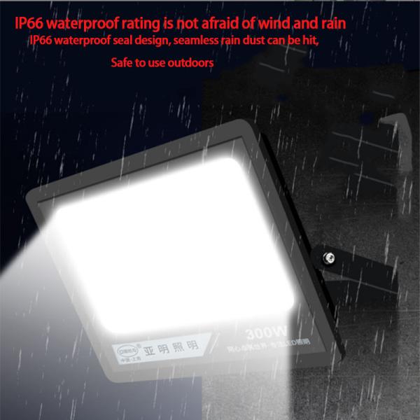 Waterproof IP66 10W 20W 30W 50W 100W 150W 200W 300W LED Floodlight for Outdoor Lighting