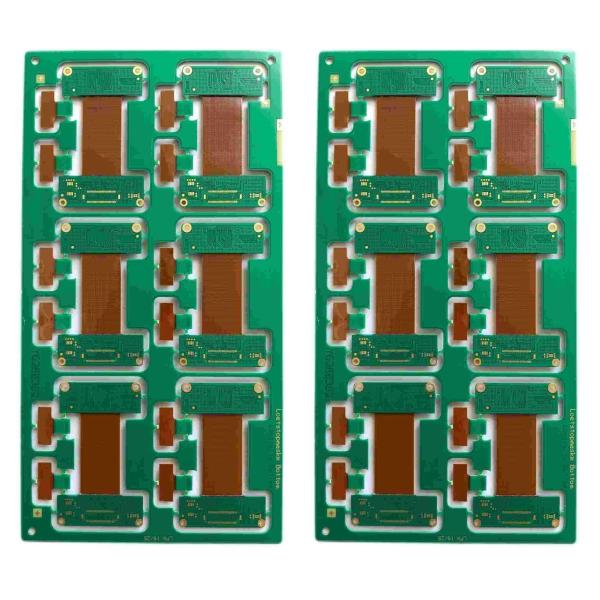 Управление импеданса подгоняло твердый дизайн 1.6mm 1oz PCB гибкого трубопровода закончило ODM OEM