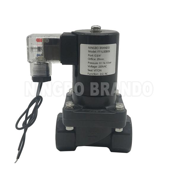 UPVC Solenoid Valve 6.5 мм шланг Барб Противокоррозионная изоляция соленоидный клапан для химической кислоты щелочной
