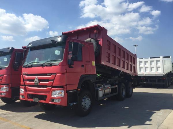 ECE Approved HOWO 6X4 400HP Heavy Duty Dump Truck with 24hours Online-Service