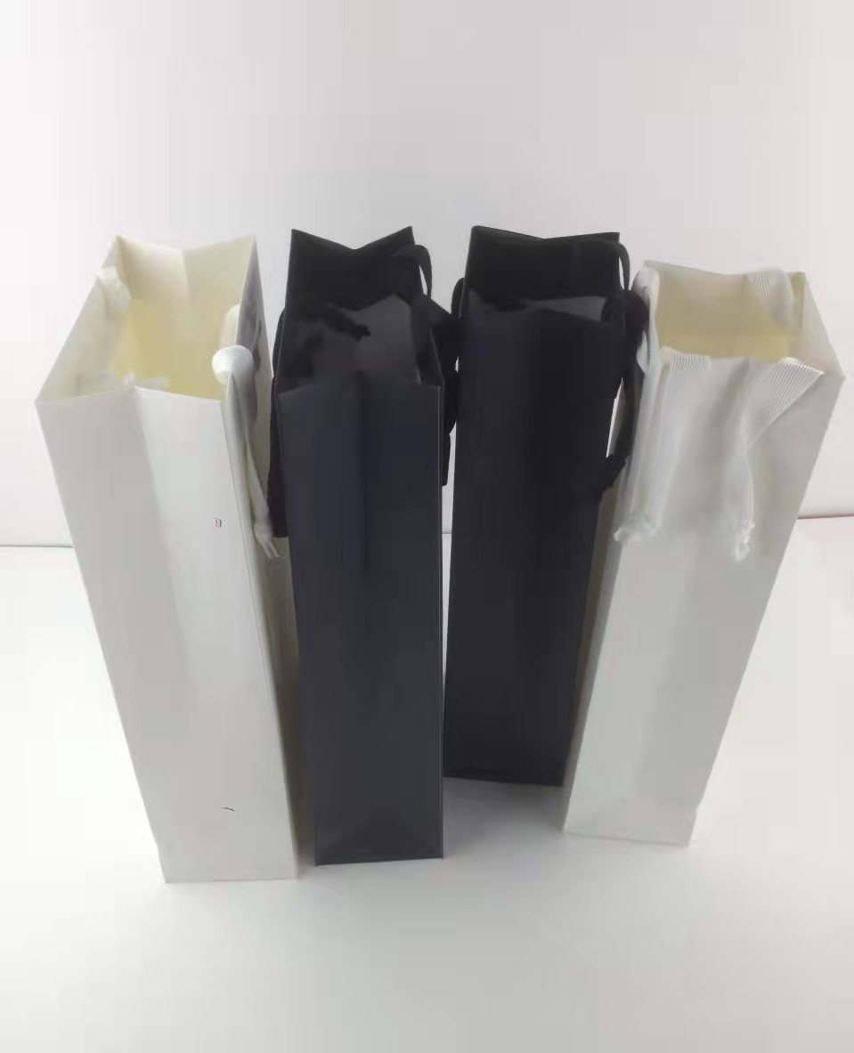 сверхмощное вино картона 170gsm Totes сумка бутылки вина слоения Matt одиночная