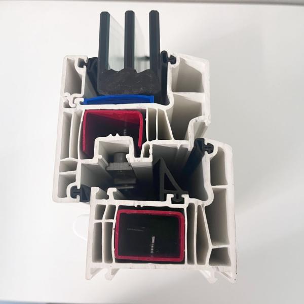 Уплотнение окна 3 окна профилей штранг-прессования GKBM 72 UPVC