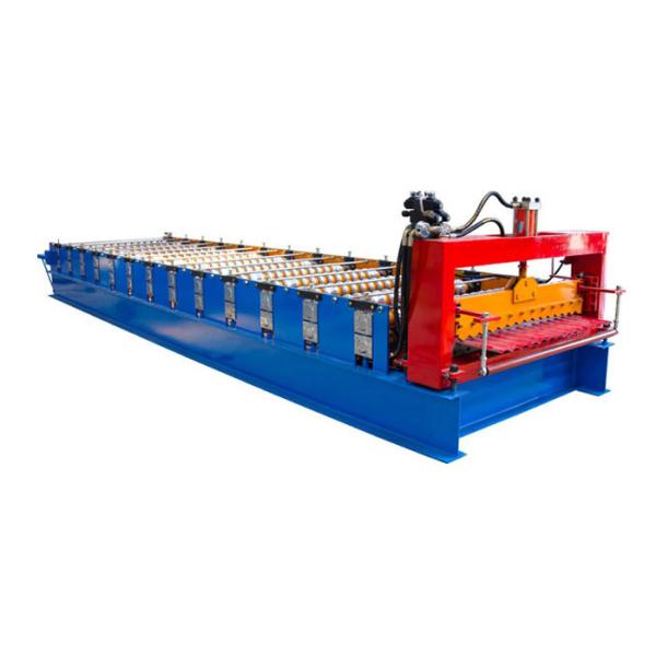 High Efficiency Corrugated Sheet Roll Forming Machine Size 5800*1300*1500mm