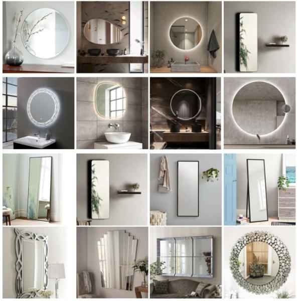 Customized Mirror Glass Тонкая многофункционального алюминиевого стекла зеркала супер для Bathroom/гостиницы