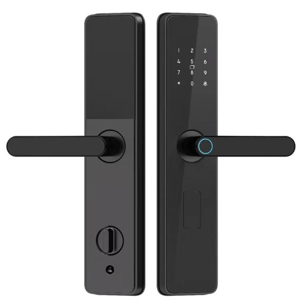 40-90MM Thickness Glass Door Electric Door Knob Keyless-Entry Digital Fingerprint Smart Door Lock With Code Passcode