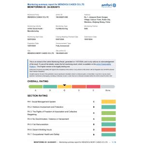 Anhui Link Forever Imp &Exp Co., Ltd. Сертификации