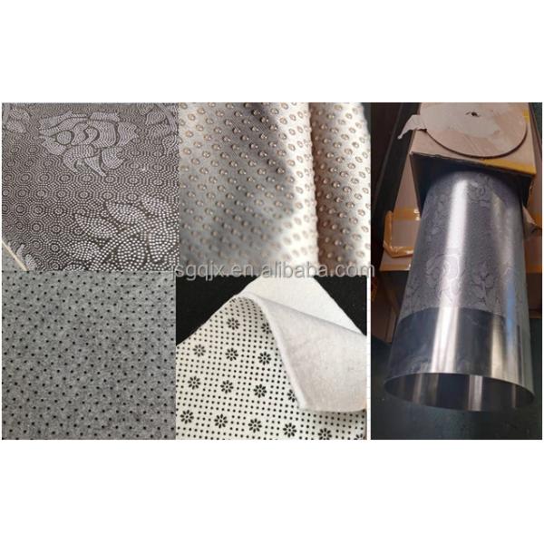 Усовершенствованная формовка точек цилиндрового экрана для антискользящего ковра на заднем плане 95 кВт Производственный завод