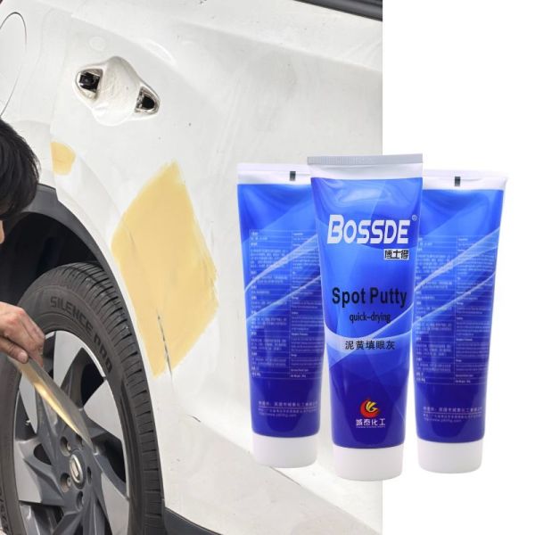 Bossde Glazing Putty Durable Fine Finish Filler 300g Fast Dry Scratch Repair For Cars