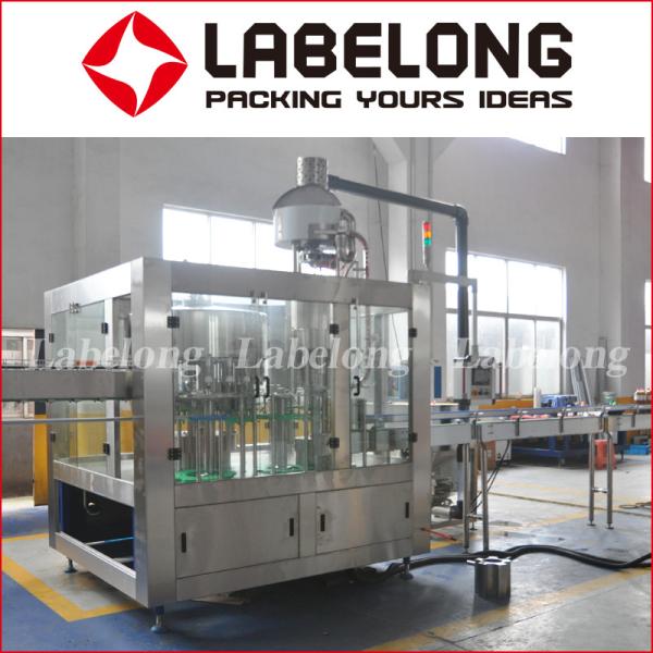 Cooking Oil PET Bottle Filling Machine , Electric - Driven Liquid Filling Machine