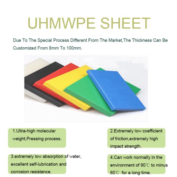 Uhmwpe Wear Resistance Polyethylene Plastic Sheets For Ground Mat