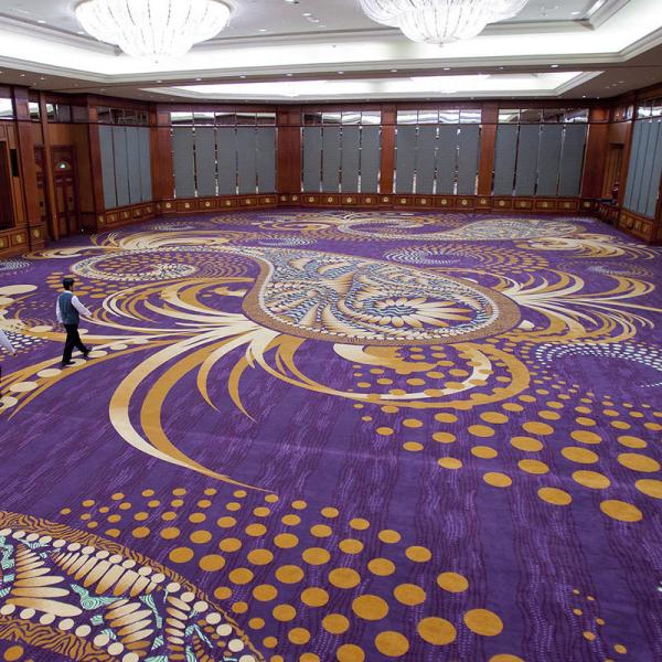 Custom Fashion Design Soundproof Axminster Cinema Home Theater Carpet For Hotel Living Room