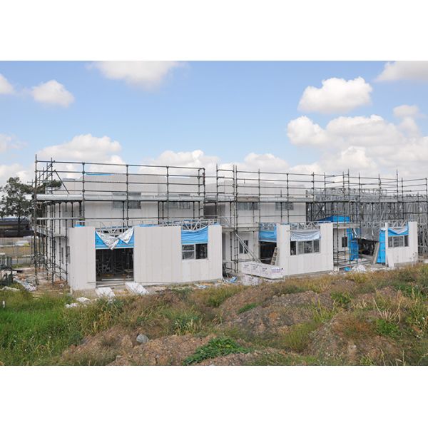 Modern Prefabricated Villa Manufactured Home Prefabricated Light Steel Frame House Building