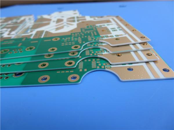Rogers 30mil 0.762mm TMM10 Radio Frequency (RF) PCBs  with Immersion Gold for Filters and Couplers.