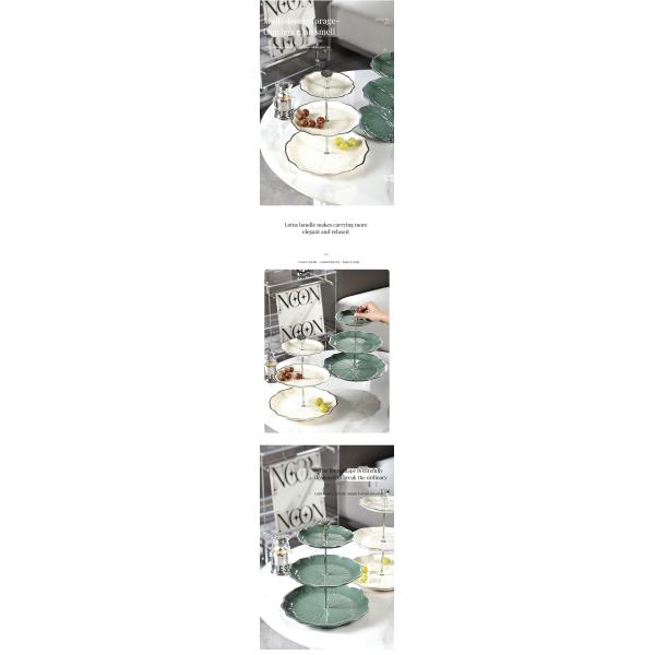 Disposable Plates Tableware 10-Inch White Ceramic Plate for Modern Decorative Display