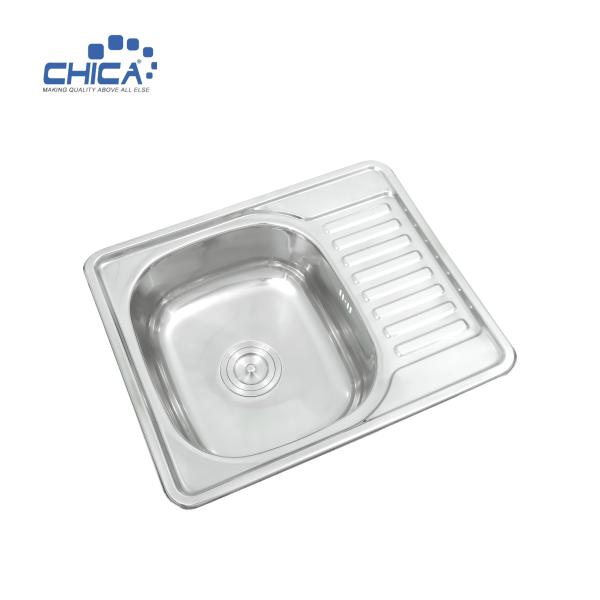 modern international making art stainless steel single bowl sink with wing technology advanced kitchen sink