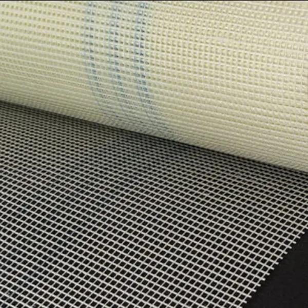 Customizable Grid Fiberglass Mesh Cloth In White UV Resistant Breathable