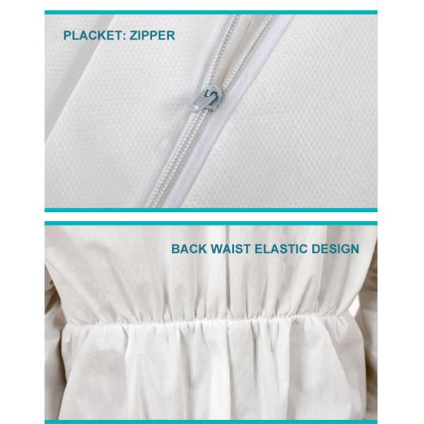 Disposable Medical Protective Clothing Smms Non Woven Fabric Material
