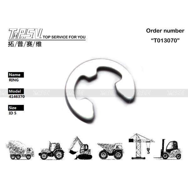 4146370 HPV102 Excavator Hydraulic Pump Parts Spring Wear Resistance