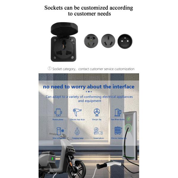 16A 3.5kw 220V Type1 Travel Plug Adapter Ev Adapter Male Plug The Perfect Addition to Your EV Charging Setup
