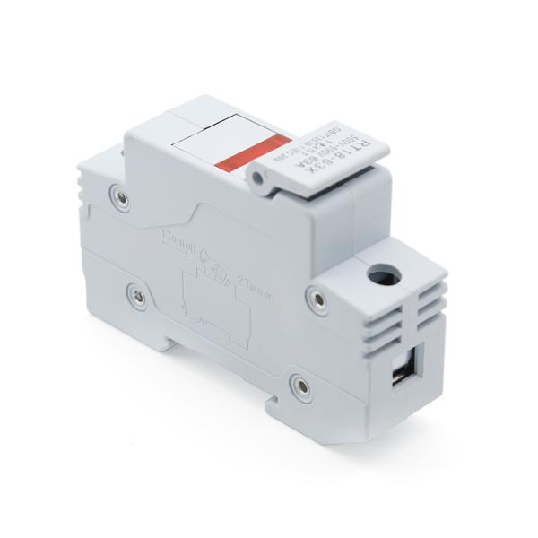 63A 690V DIN Rail Mount RT18-63X 14x51mm Цилиндрический однопольный держатель предохранителя 1P