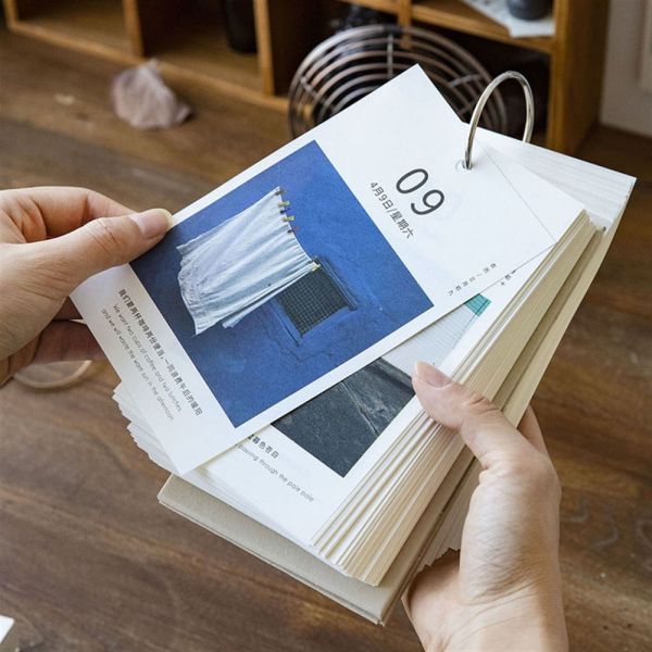 Custom Desk Calendar 365 Day Flip Daily Calendar Printing