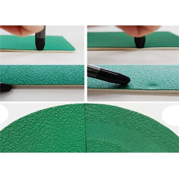 Soft Badminton Court PVC Flooring High Elastic No Formaldehyde With Sand Grain