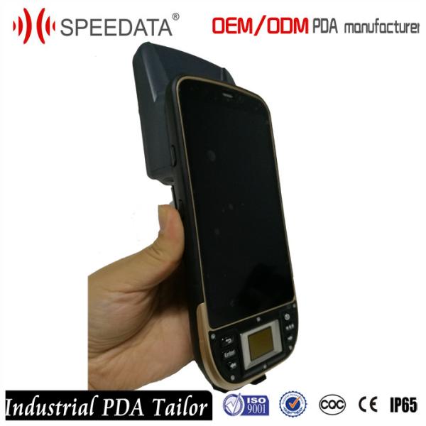 Android Smart Card Uhf Rfid Handheld Reader 900mhz Modules Rechargeable Battery