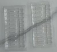 Oral Liquid Inner Support Plastic Oral Liquid White Blister Packaging 10ml*10 Inner Packaging Box Manufacturers Wholesale