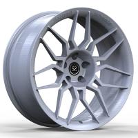 Grey Customized 20 bordas desconcertadas da liga do carro para o turbocompressor 5x130 de Porsche 911