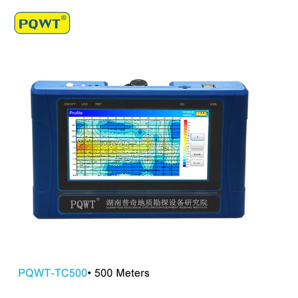 PQWT TC150 Best Selling 150m Deep Underground Borehole Water Survey Detection Machine Groundwater Detector