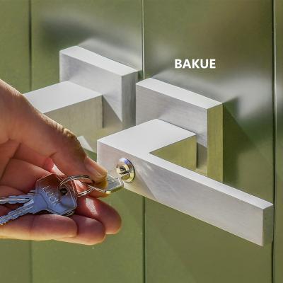 Premium Aluminum Storage Heavy Duty Shed Lock UV Resistant Weatherproof For Single Double Door Outdoor Storage Sheds 3 Keys Included