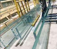 Vidrio laminado templado con hierro caliente de gran tamaño tamaño máximo 3300x13000mm