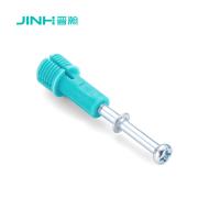 Jh-2138 Minifix en acier boulons d'élargissement 36 mm connecteur de panneau de meubles pour les meubles Rta