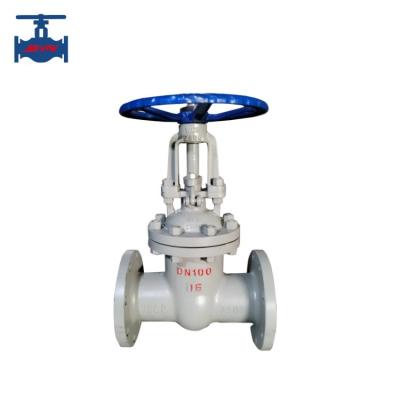 Cast Steel WCB Wedged Gate Valve Flange Connection For Water / Steam And Oil Use