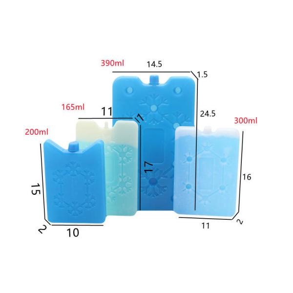 Food use HDPE hard plastic cool cooler gel pack ice pack for lunch bag