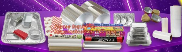 500ml smoothwall aluminum foil disposable oven safe food container,4LB / 1133 Aluminum Foil Container For Packing BBQ