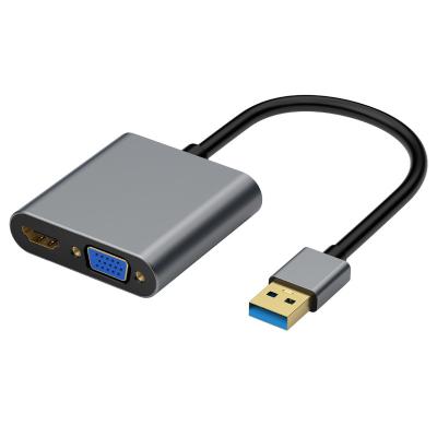 Adaptateur graphique USB 3.0 USB 2 en 1 HDMI VGA Résolution vidéo 1080p