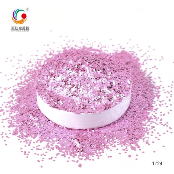 Bulk Holographic Fine Aluminum Glitter Powder Matte Pastel Colors OEM