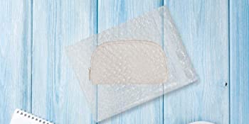Shopping Bags With Bubble Padded Mailer Metallic Bubble Apparel Bag, Customized Bubble Pouch Bags Holographic Surface