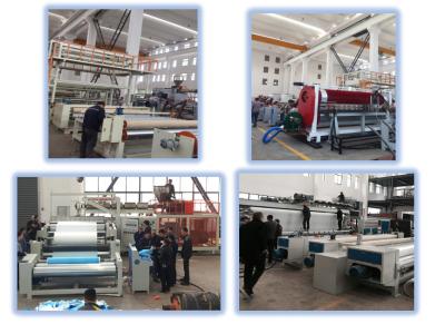 2500mm Co Extrusion Cast Film Machines for Lldpe Bopp Air Bubble Hdpe