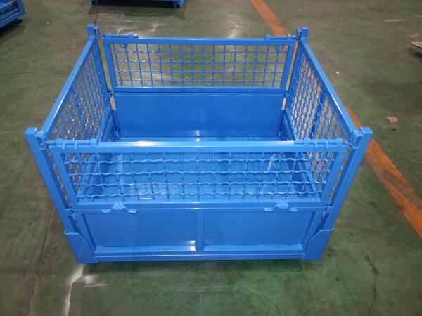 CE 1200mm Height 1000KG Capacity Collapsible Metal Cage