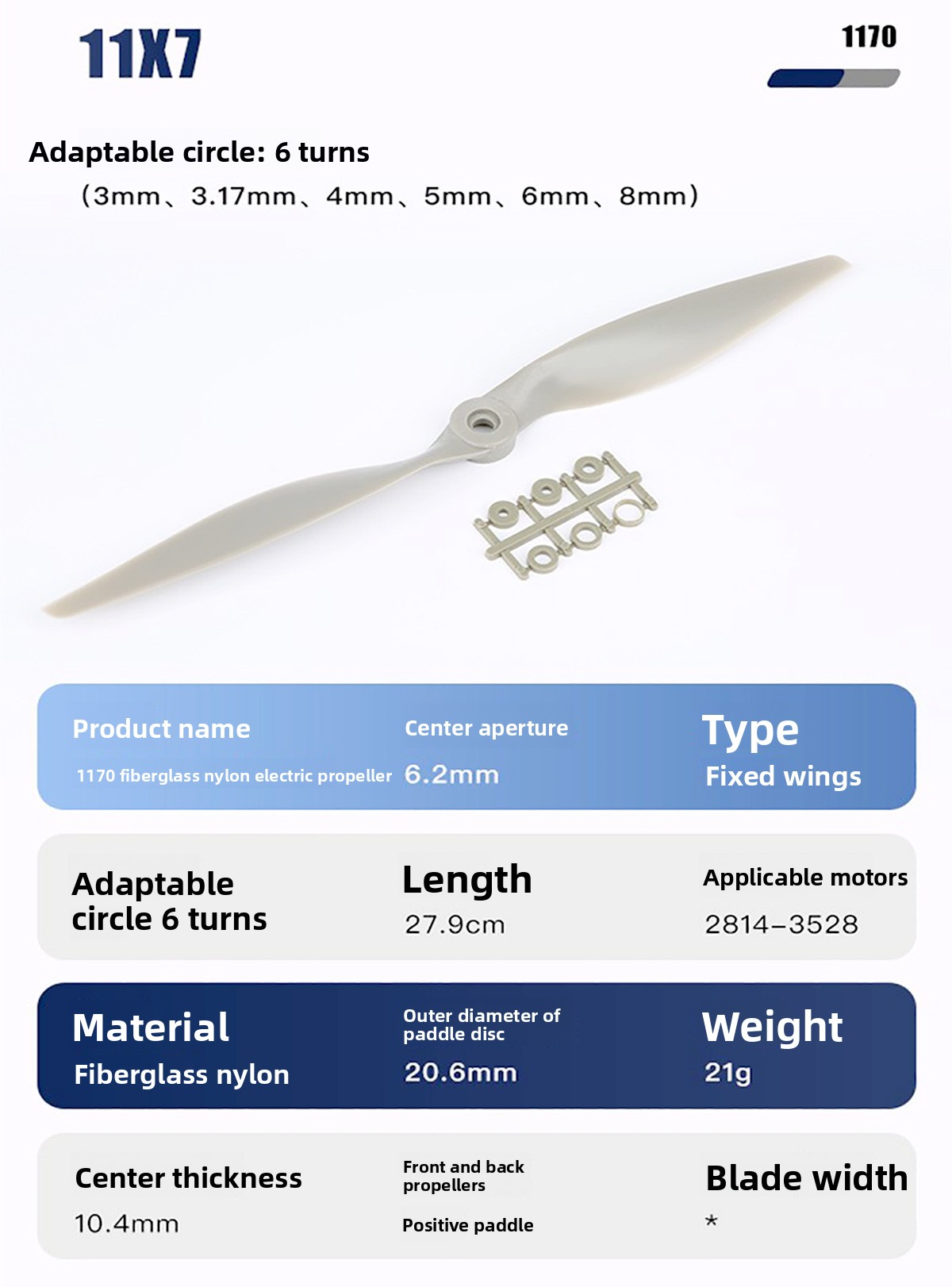 High Efficiency Nylon Saber Propeller APC Complete Collection for Fixed Wing Aircraft FPV Same Model Model Aircraft