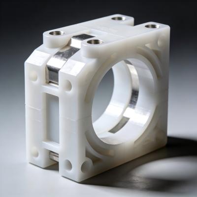 Nylon Custom CNC Plastic Parts Customizable For Electronics Industry