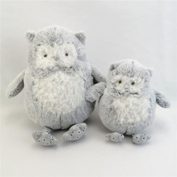 2023 Personalizado Vogue Plush Owl Toy Feminino Pink Owl Animal Recheado Deserável Regalo de Aniversário Brinquedos Moles para Crianças
